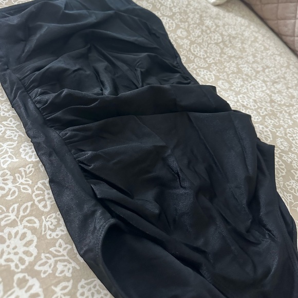 ALBION Black ICON One shoulder One Piece Swim Suit Size M - Picture 10 of 10